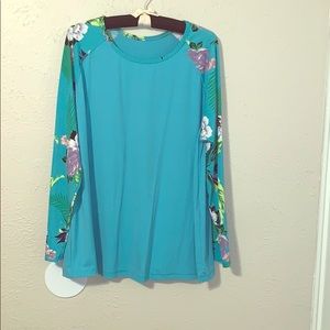 Lane Bryant swim top and skirt